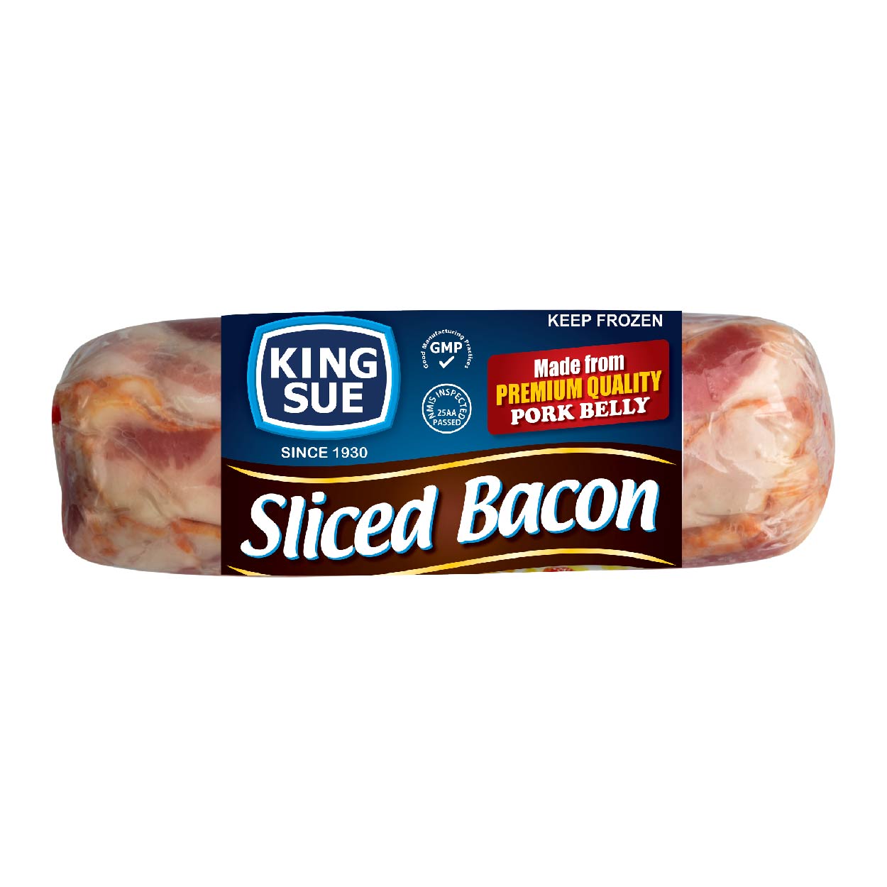 King Sue Bacon Sliced 500g