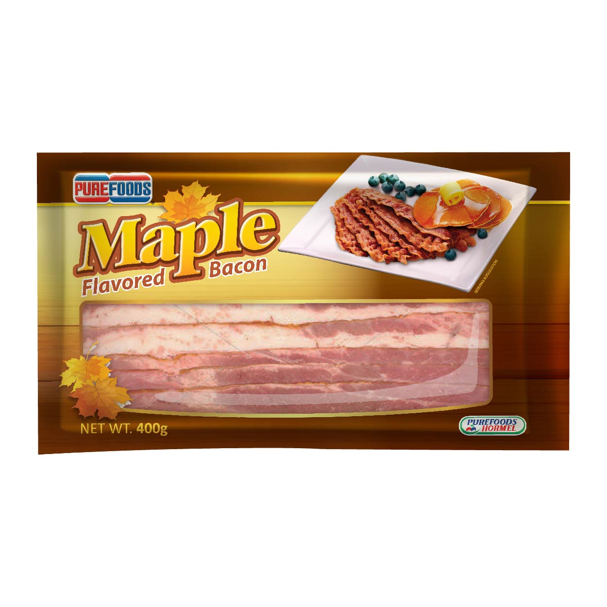 Purefoods Maple Flavored Bacon 400g