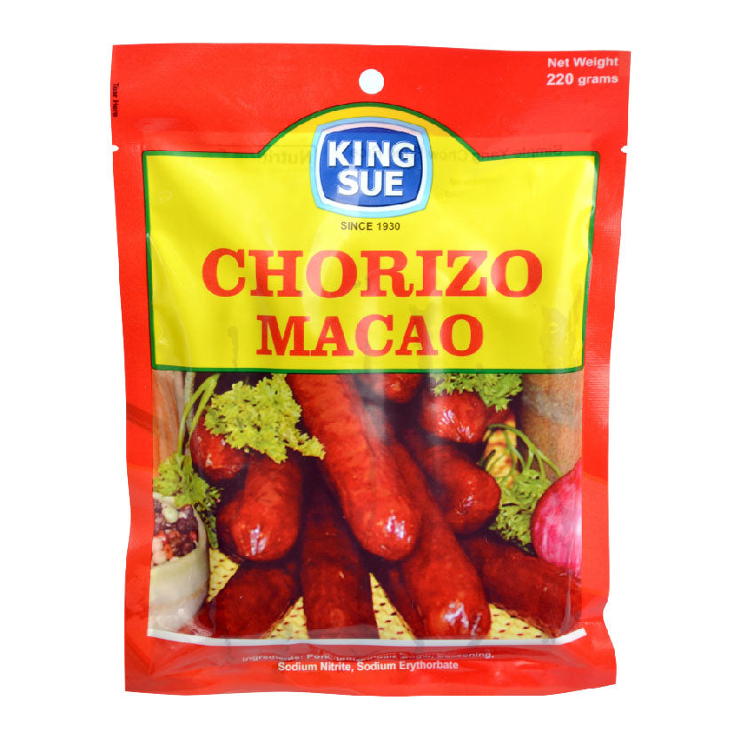 King Sue Chorizo Macao 220g