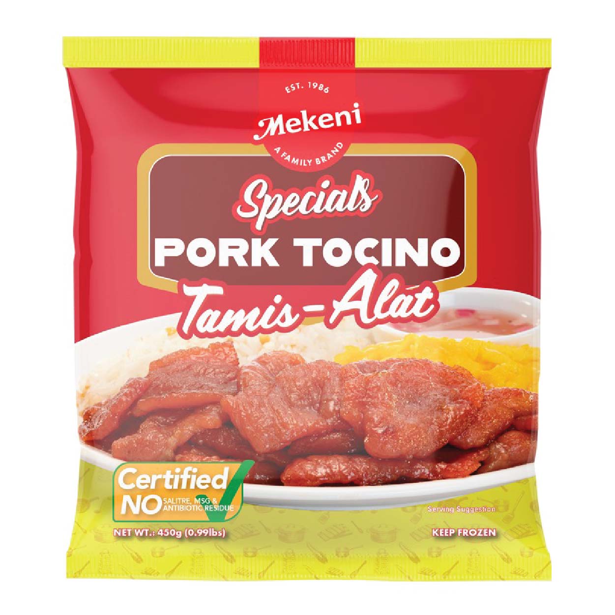 Mekeni Specials Pork Tocino Tamis-Alat Regular 450g