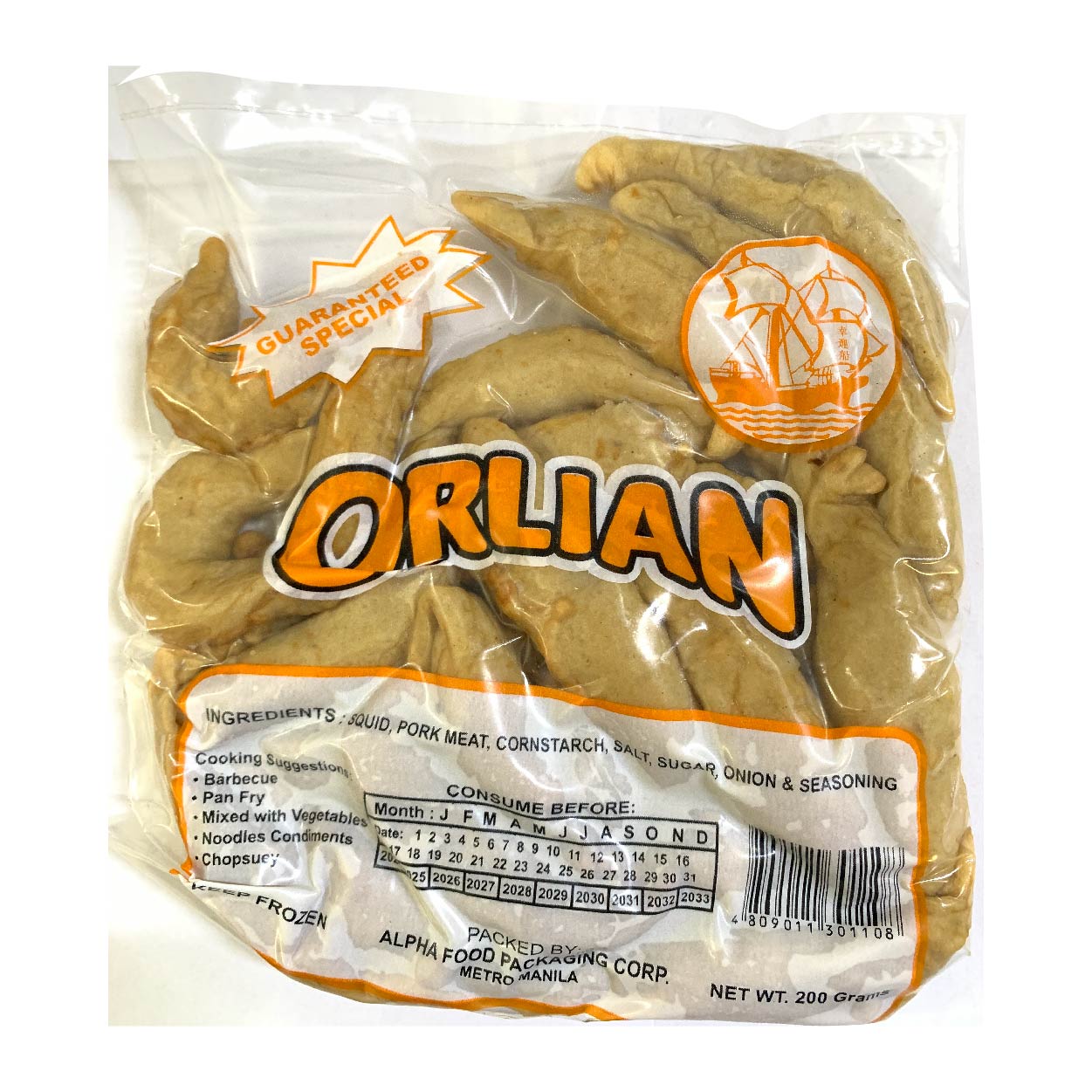 Dagupan Orlian Kikiam Special 200g
