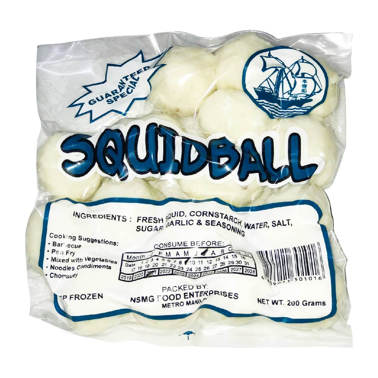 Dagupan Squid Ball Special 200g