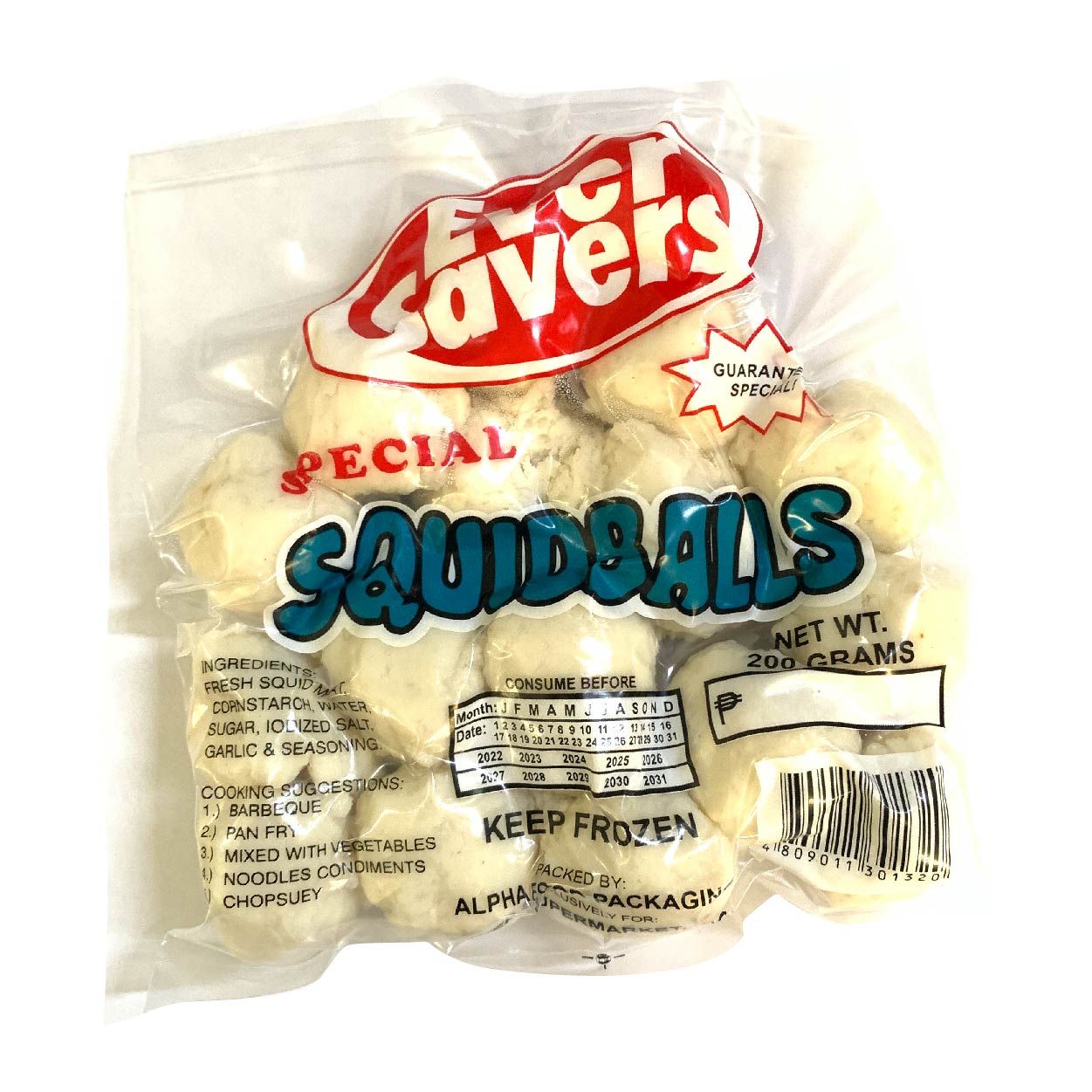 Ever Savers Special Squid Balls 200g