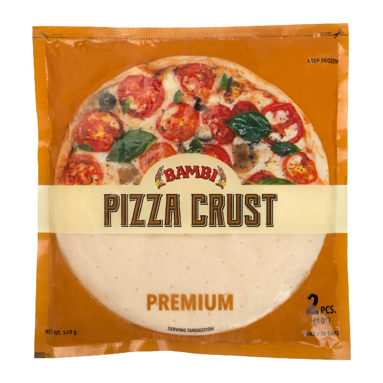 Bambi Pizza Crust Premium 320g