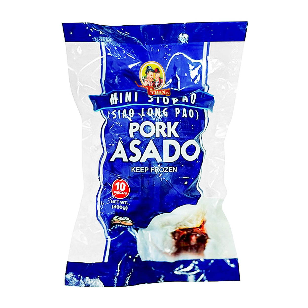 Fat & Thin Siao Long Pao Pork Asado Mini Siopao 10's 400g