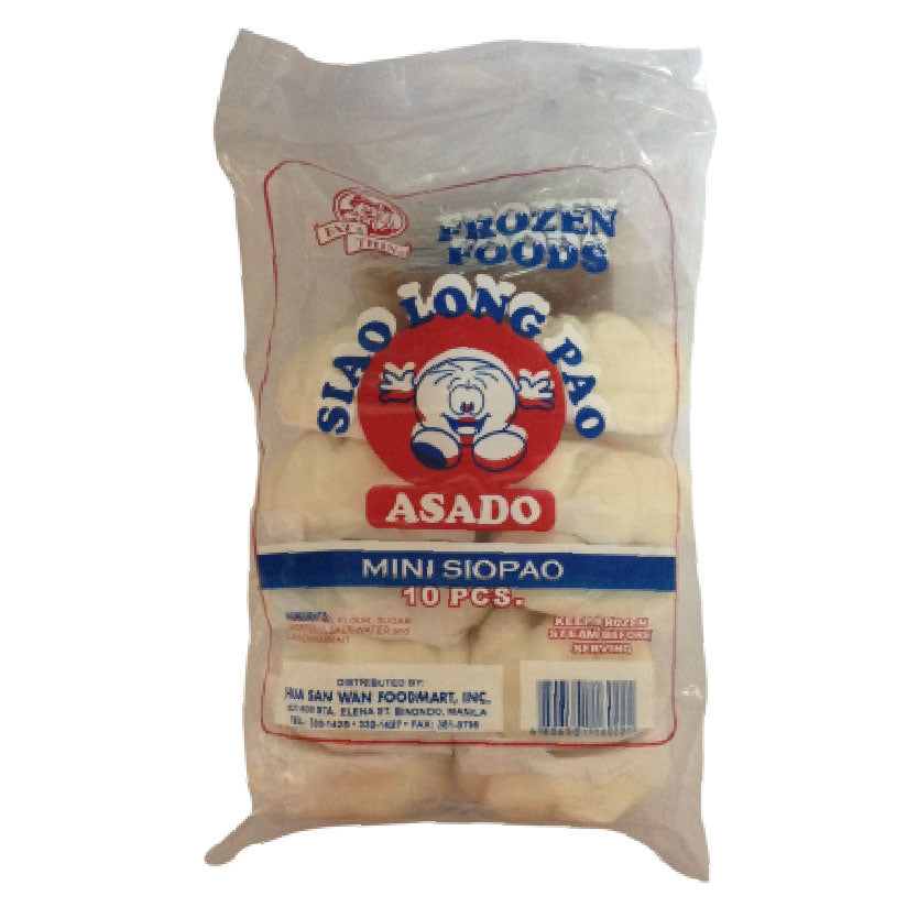 Fat & Thin Siao Long Pao Asado Mini Siopao 10's