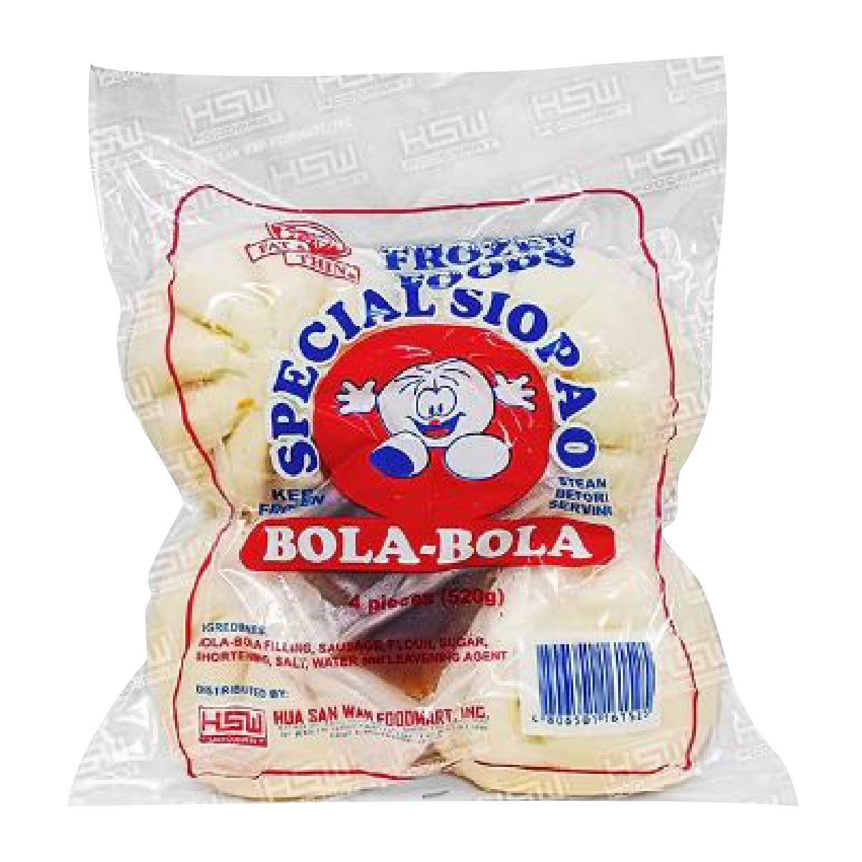 Fat & Thin Special Siopao Bola Bola 4s 520g