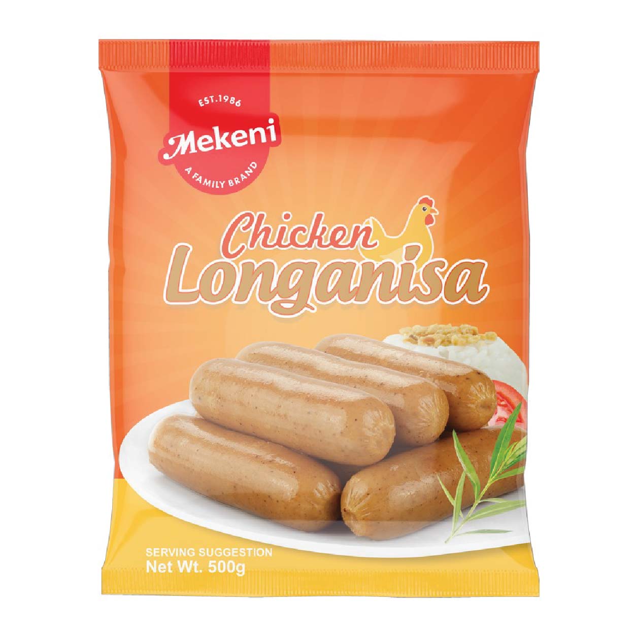 Mekeni Chicken Longanisa 500g