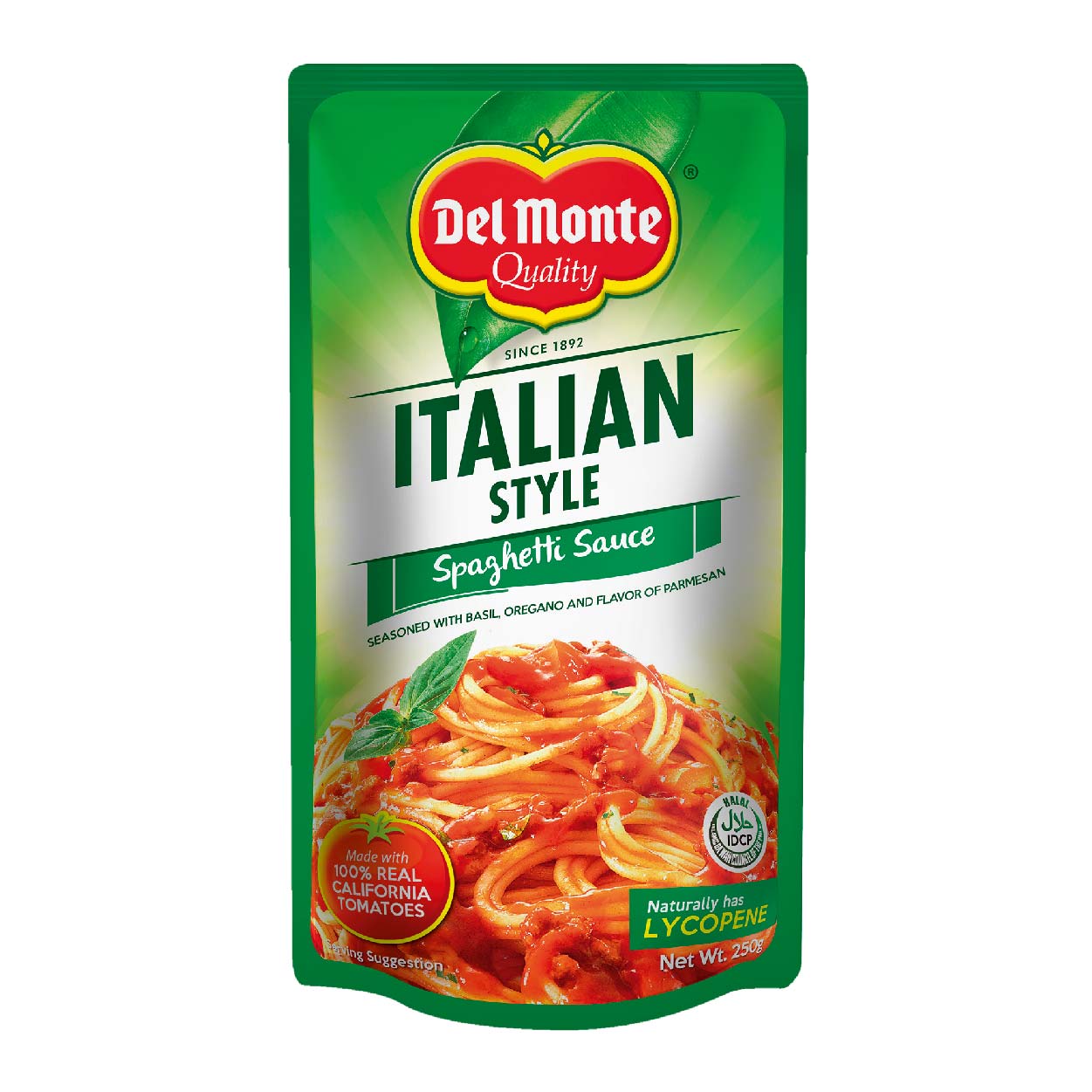Del Monte Spaghetti Sauce Italian Style Pouch 250g