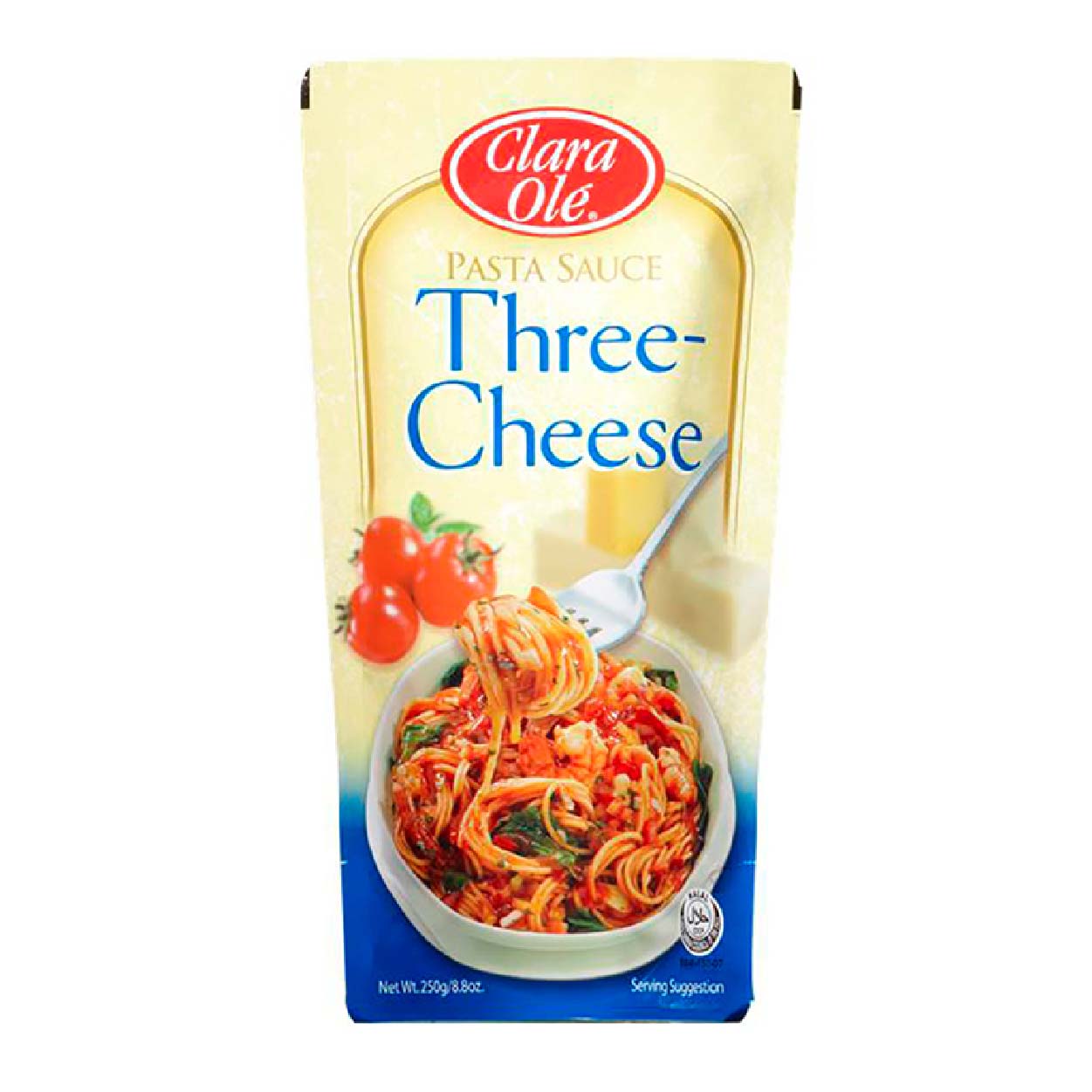 Clara Ole Pasta Sauce Three-Cheese 250g