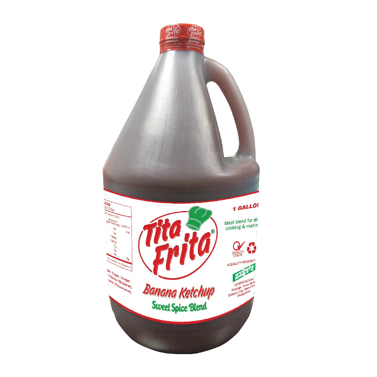 Tita Frita Banana Catsup Sweet Spice Blend 1 Gallon