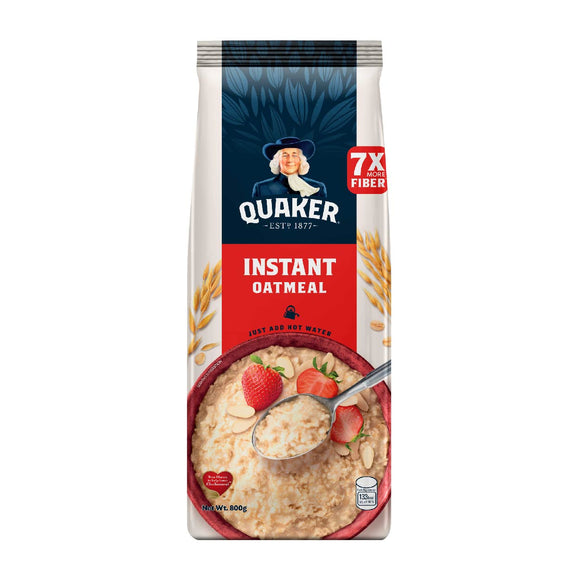 Quaker Instant Oatmeal Foil 800g