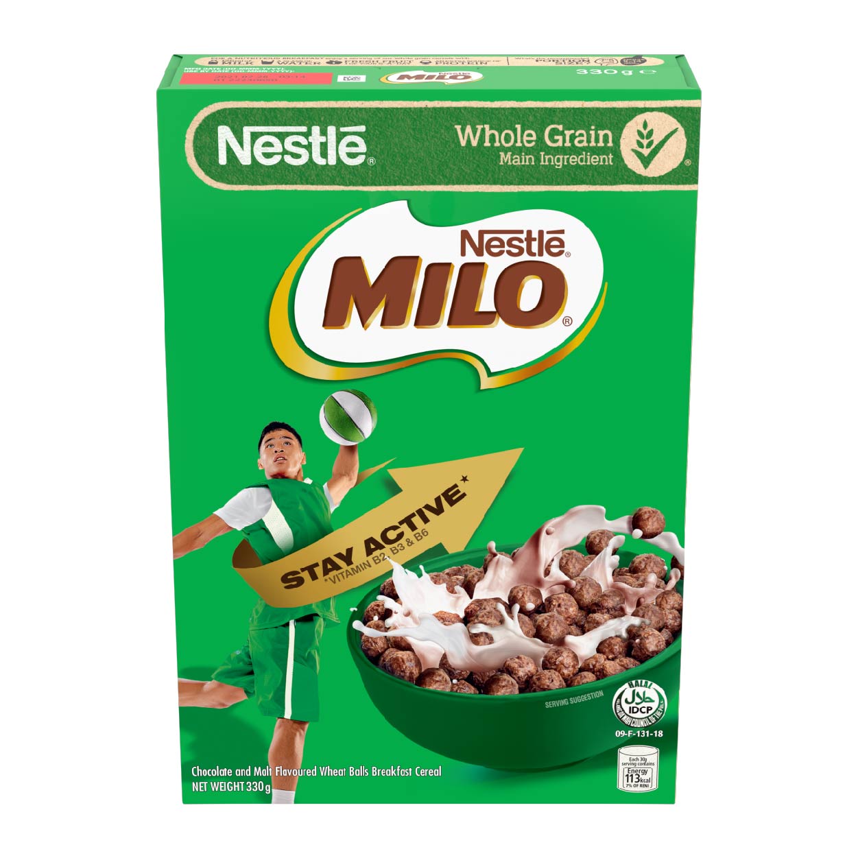 Nestle Milo Wheat Balls Cereal 330g