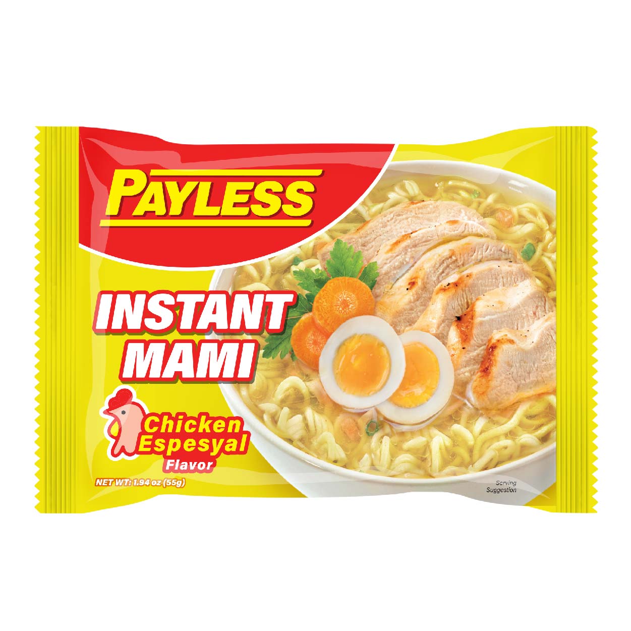 Payless Instant Mami Chicken Espesyal Flavor 55g