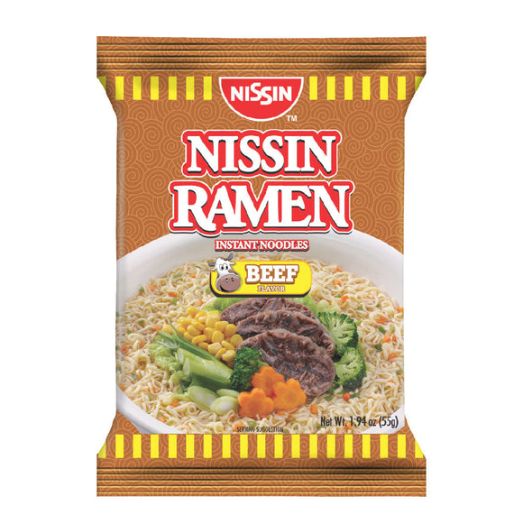 Nissin Ramen Instant Noodles Beef Mami 55g
