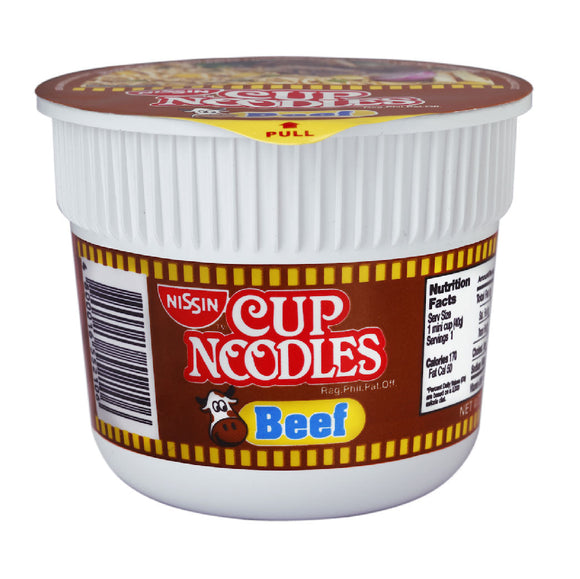 Nissin Mini Cup Noodles Beef Mami 40g