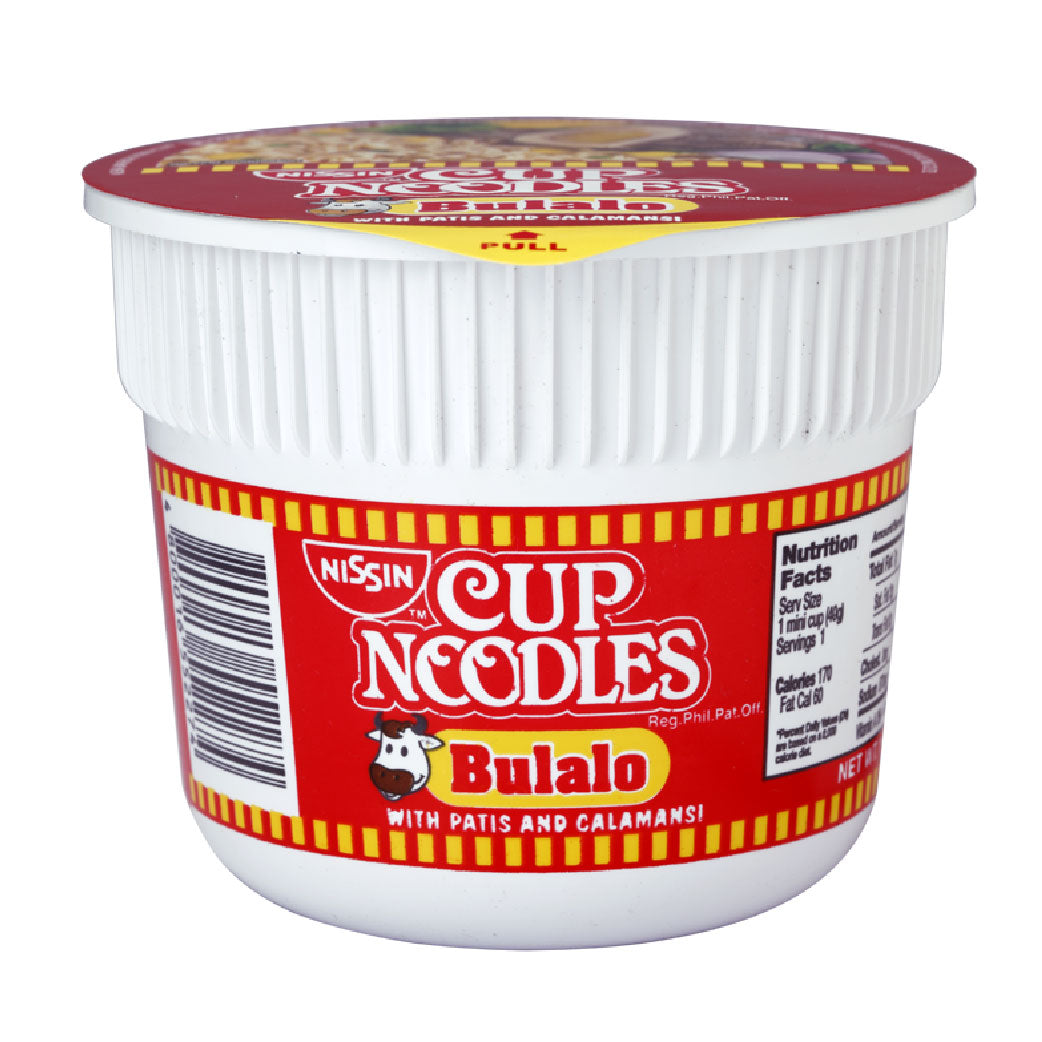 Nissin Mini Cup Noodles Bulalo Mami 40g