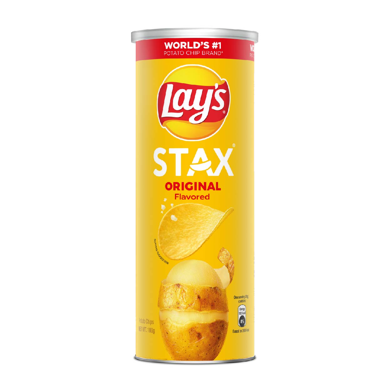 Lay's Stax Original Potato Chips 105g