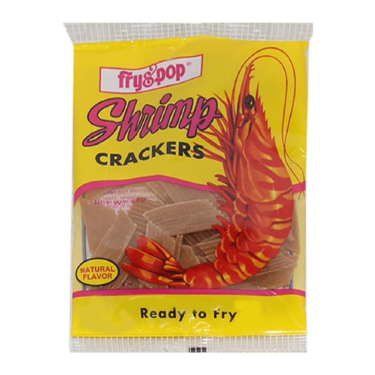 Fry&Pop Shrimp Crackers 80g