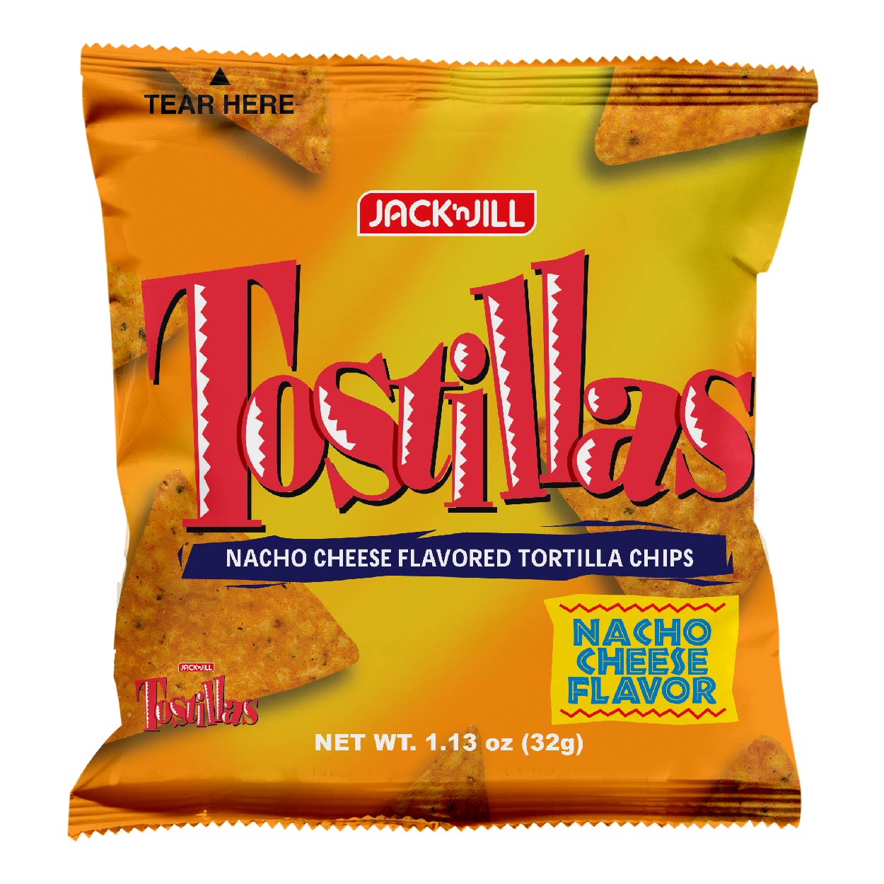 Tostillas Nacho Cheese 32g
