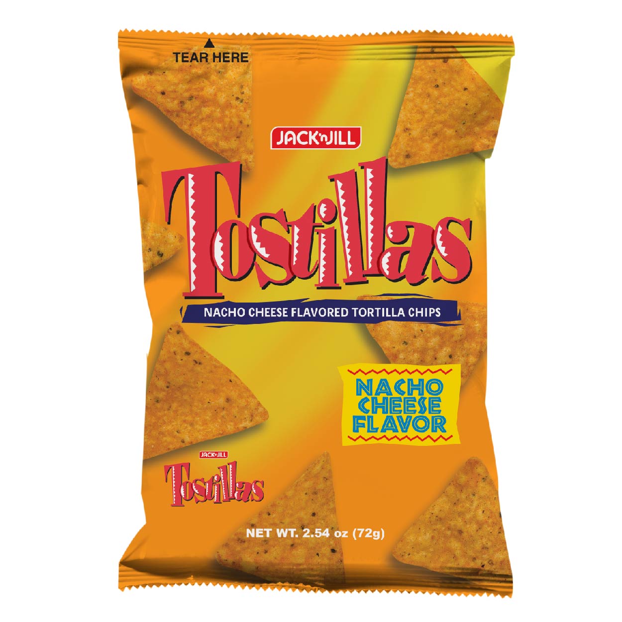 Tostillas Nacho Cheese 72g