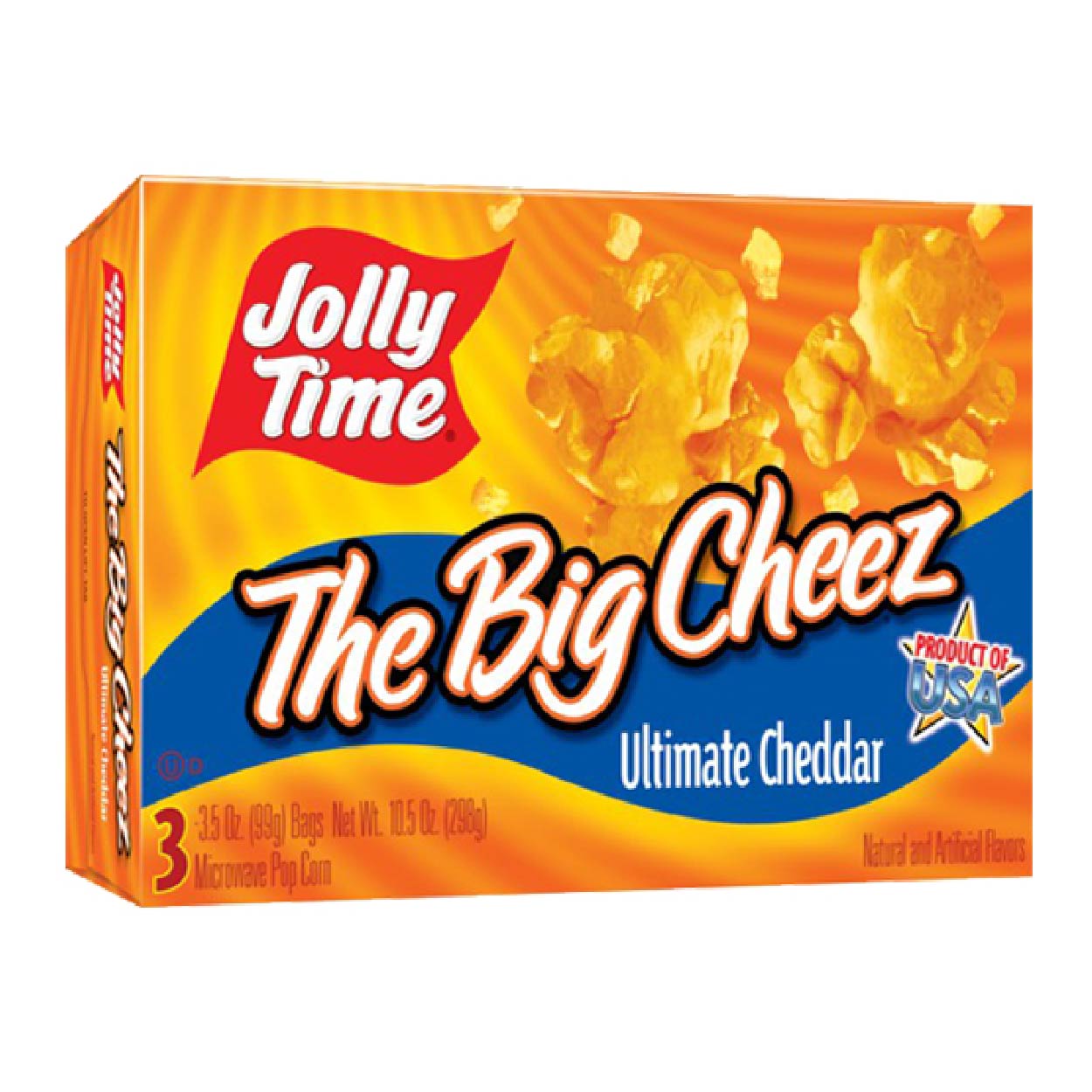 Jolly Time The Big Cheez Ultimate Cheddar Microwave Popcorn10.5oz