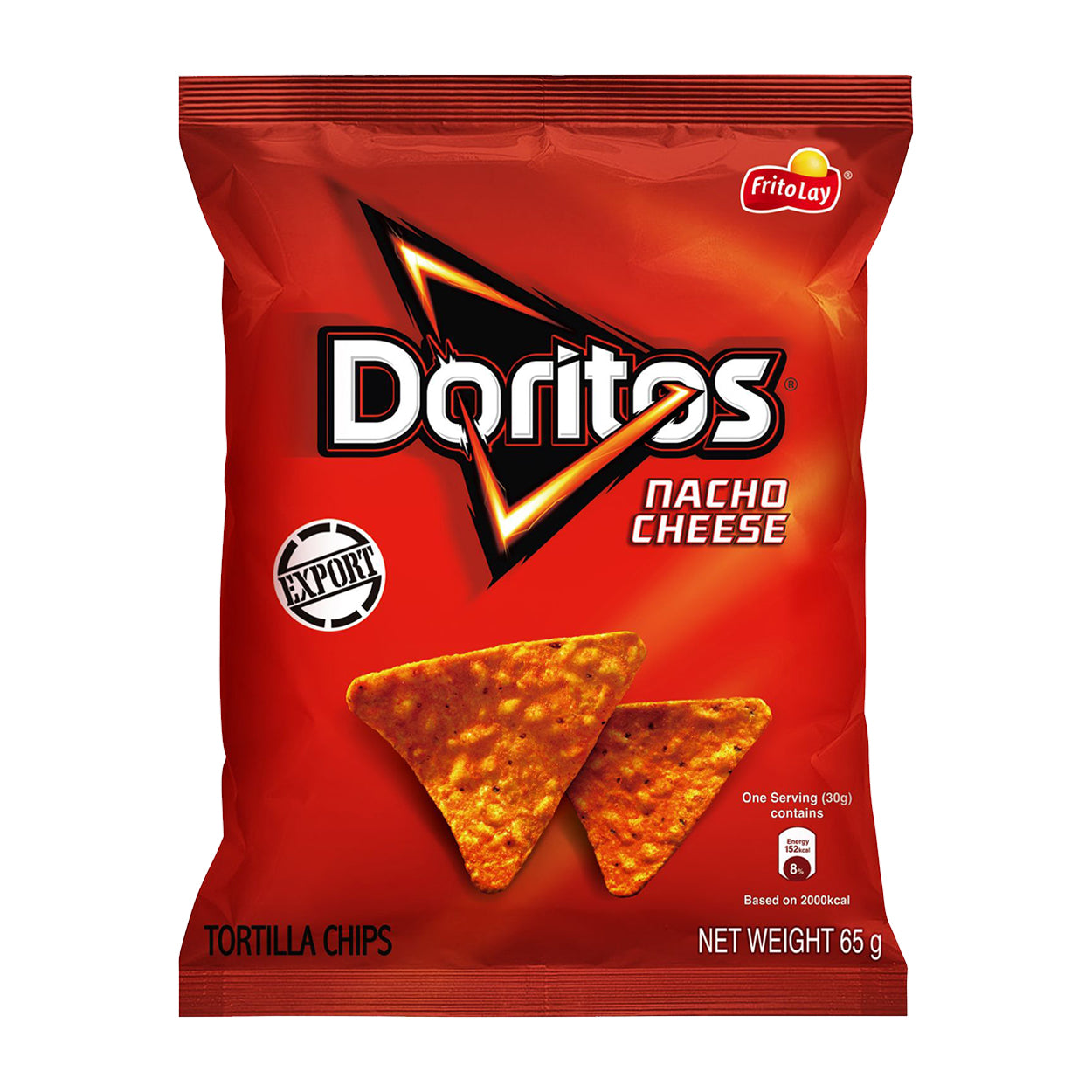 Doritos Nacho Cheese Tortilla Chips 65g