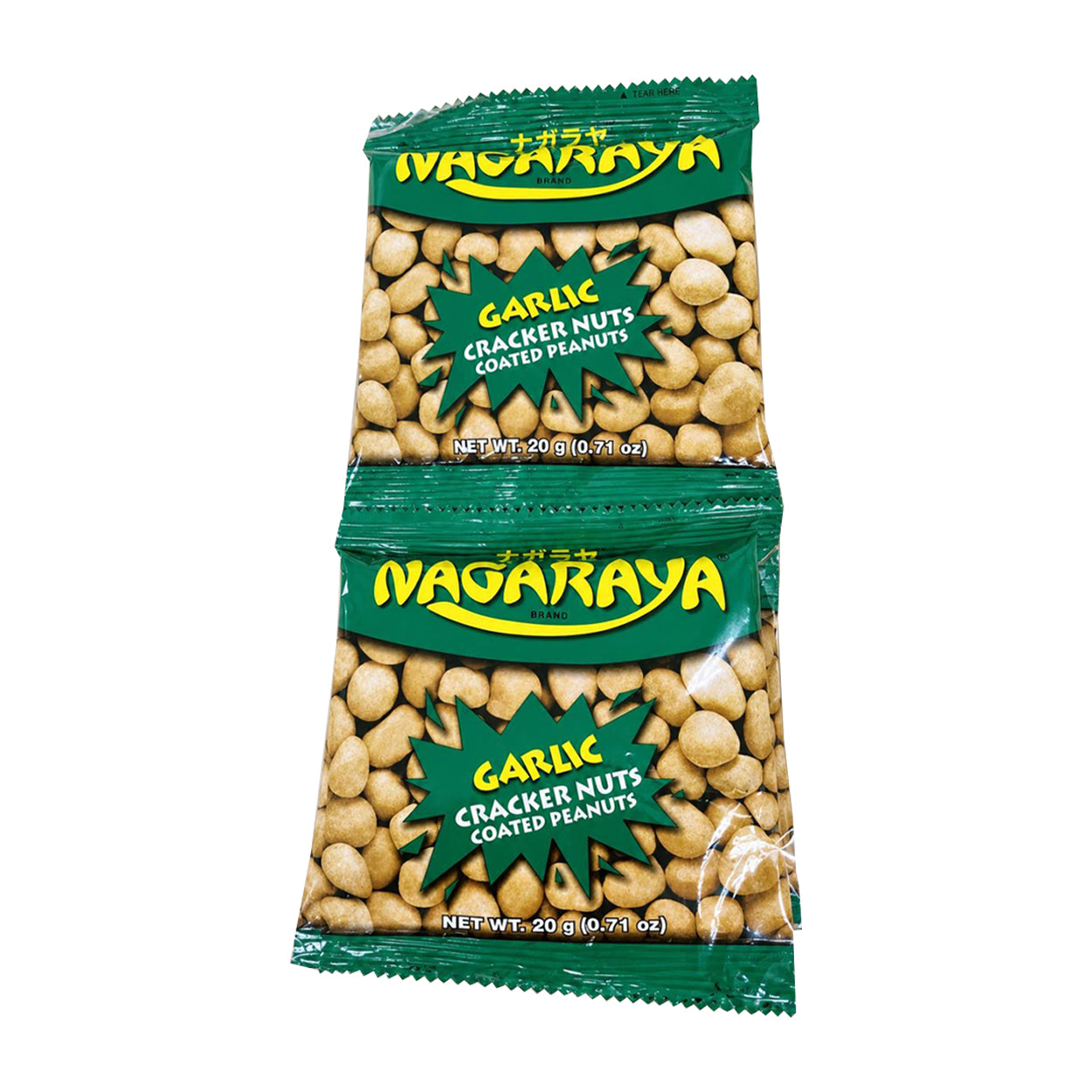 Nagaraya Cracker Nuts Garlic 10x20g