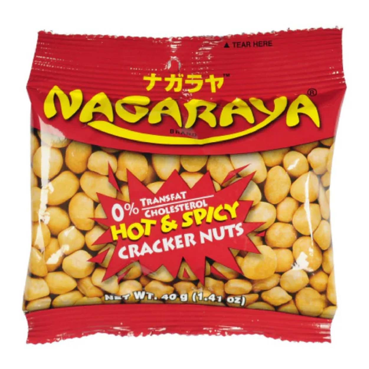 Nagaraya Cracker Nuts Hot & Spicy 40g