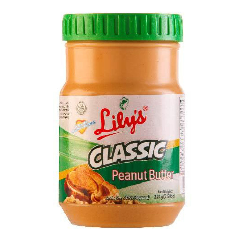 Lily's Classic Peanut Butter Spread Plastic Bottle 224g
