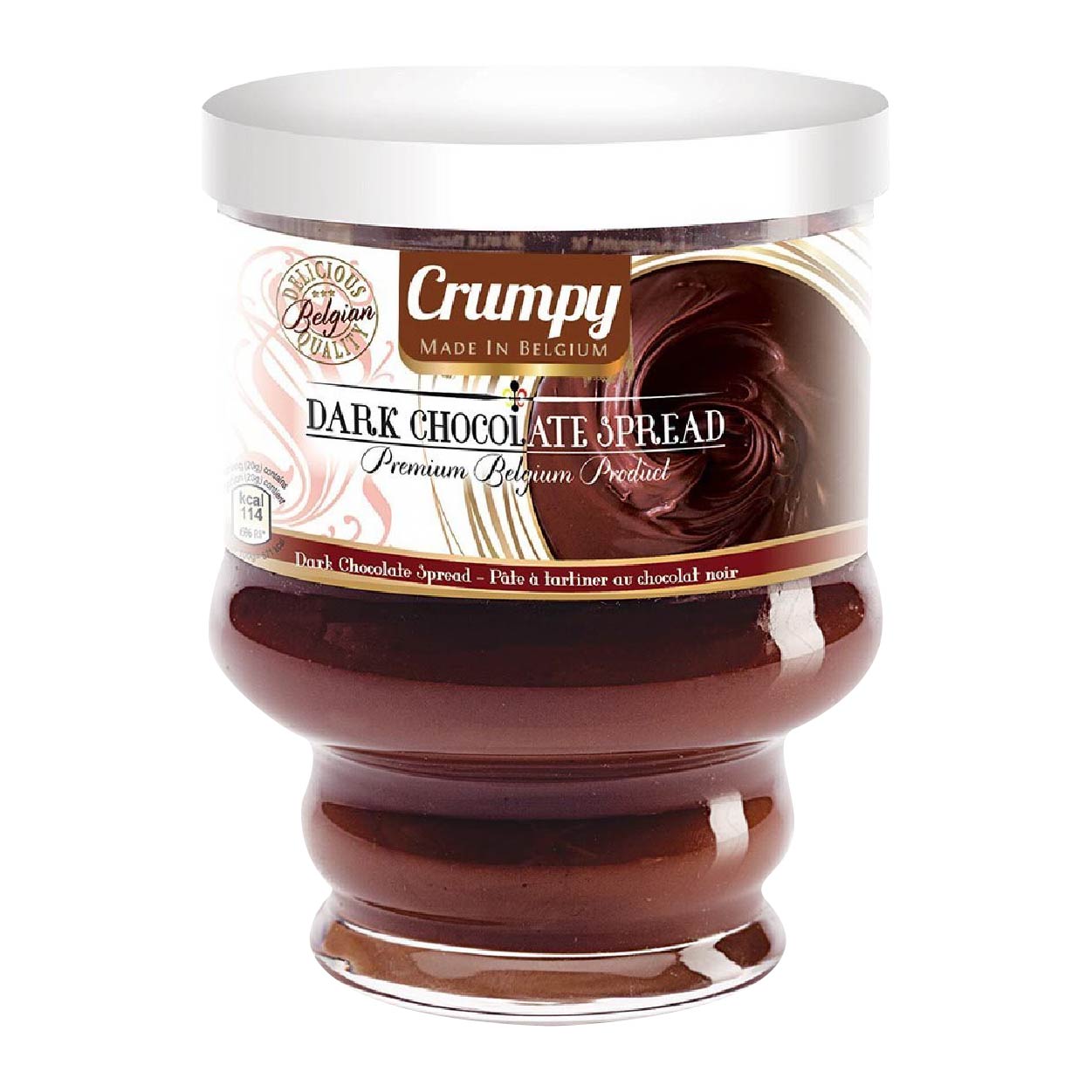 Crumpy Belgian Dark Chocolate Spread 225g