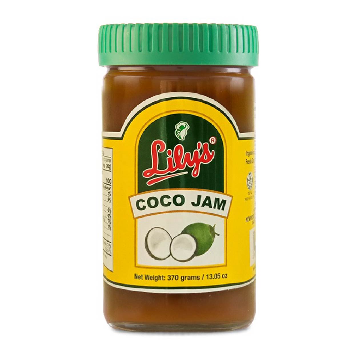 Lily's Coco Jam Spread Glass 370g