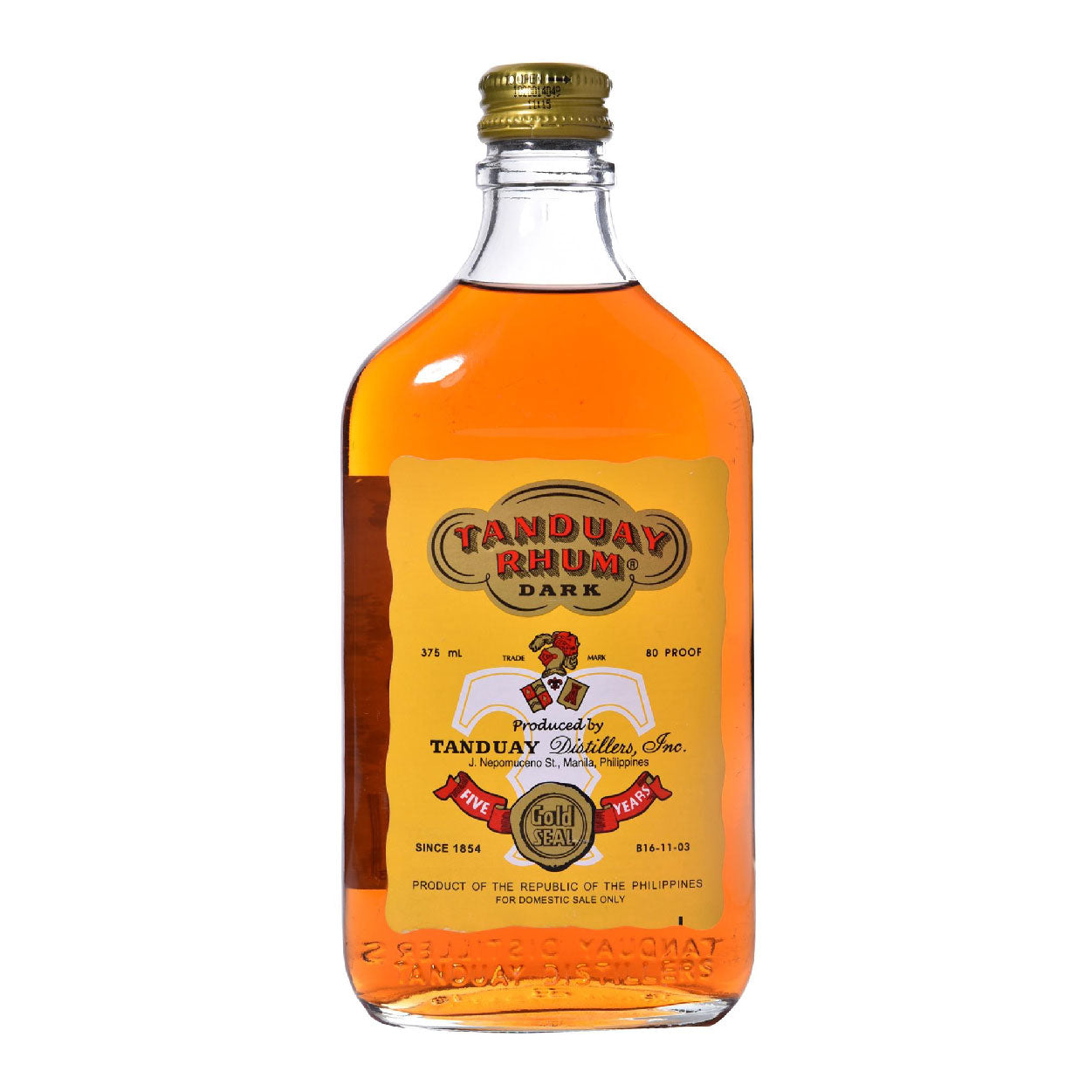 Tanduay Rhum Dark 375ml