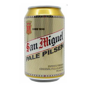 San Miguel Beer Pale Pilsen Can 330ml