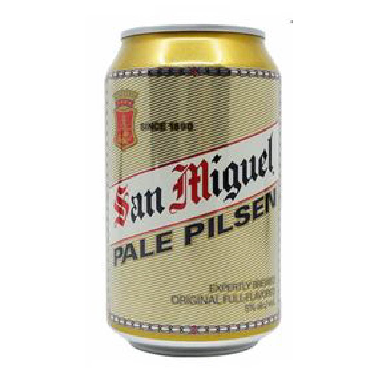 San Miguel Beer Pale Pilsen Can 330ml