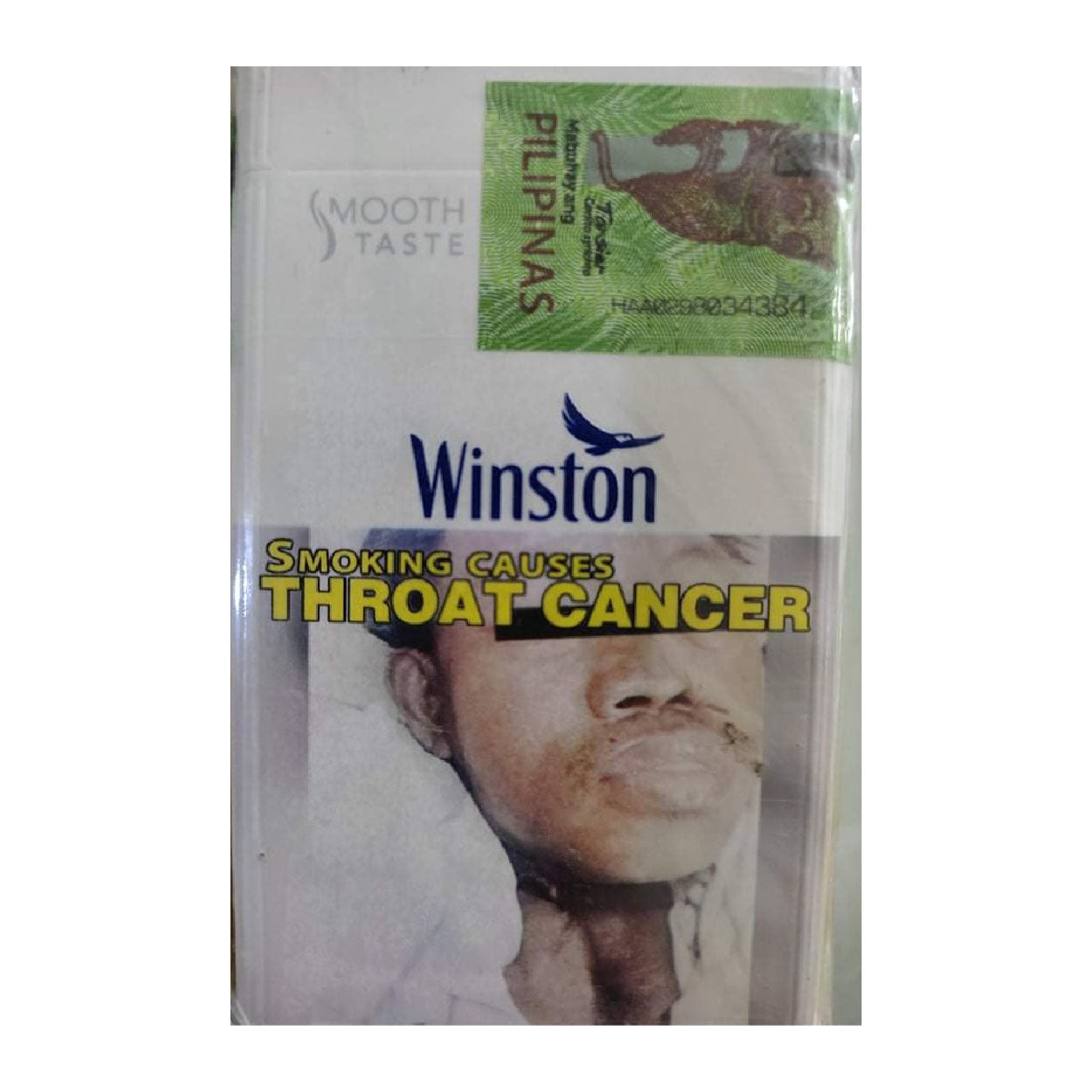 Winston Lights Cigarette Smooth Taste Flip Top 20s