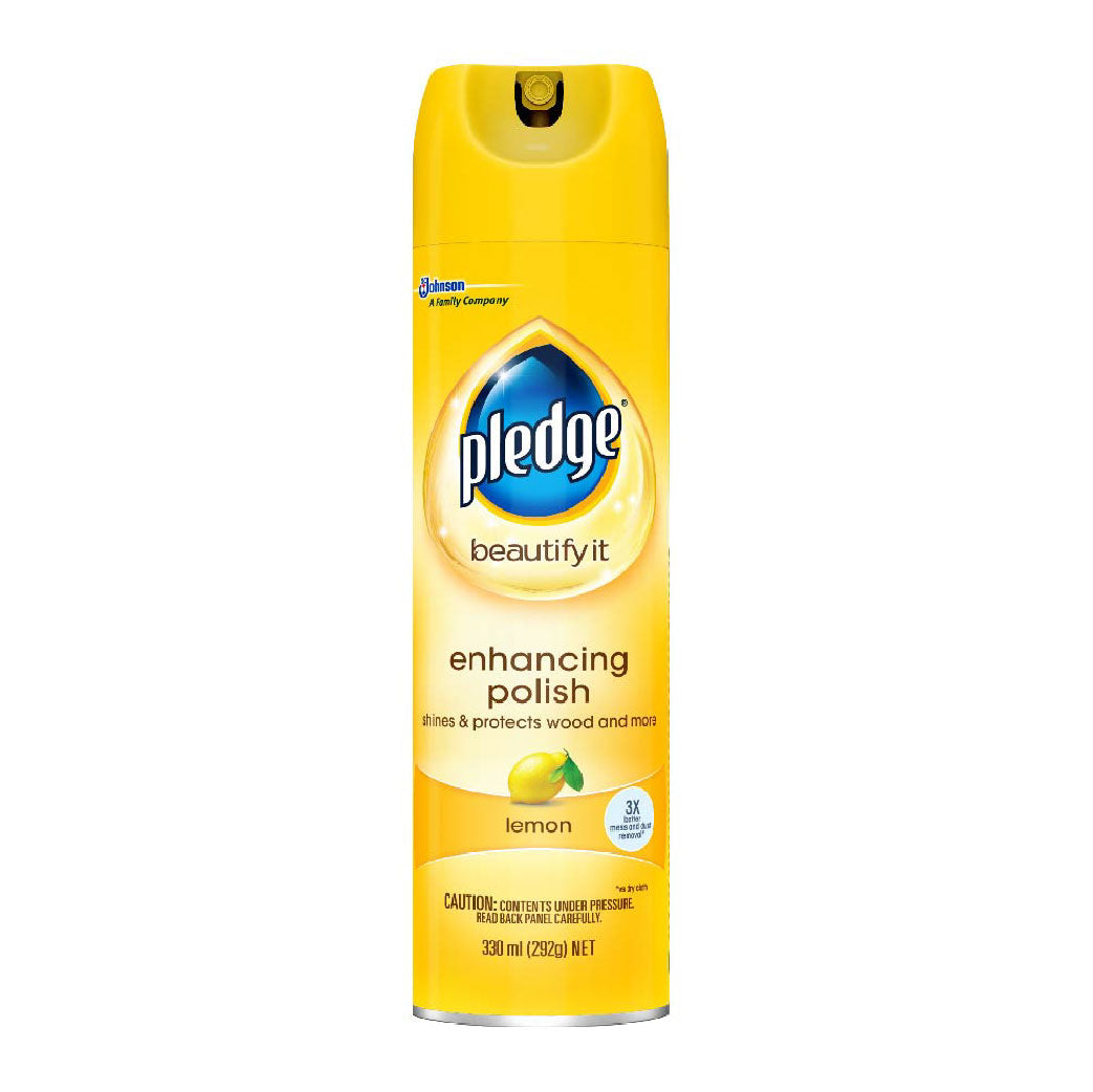 Pledge Enhancing Polish Lemon 330ml