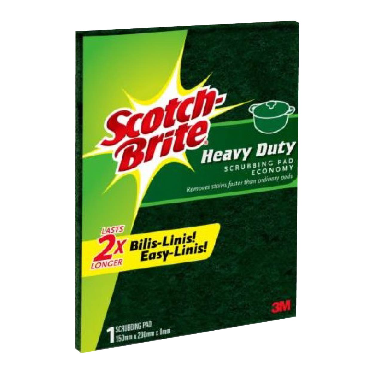 3M Scotch-Brite Heavy Duty Scrubbing Pad Economy