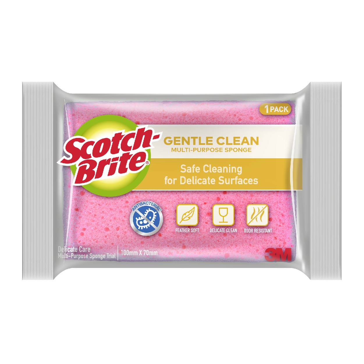 3M Scotch-Brite Gentle Clean Multi Purpose Sponge Trial
