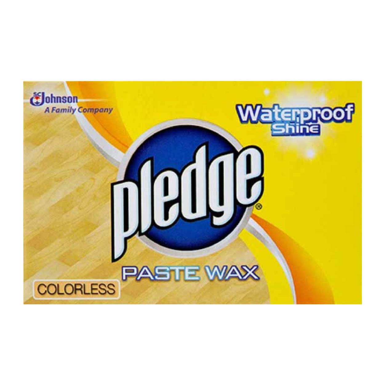 Pledge Paste Wax Waterproof Shine Colorless 90g