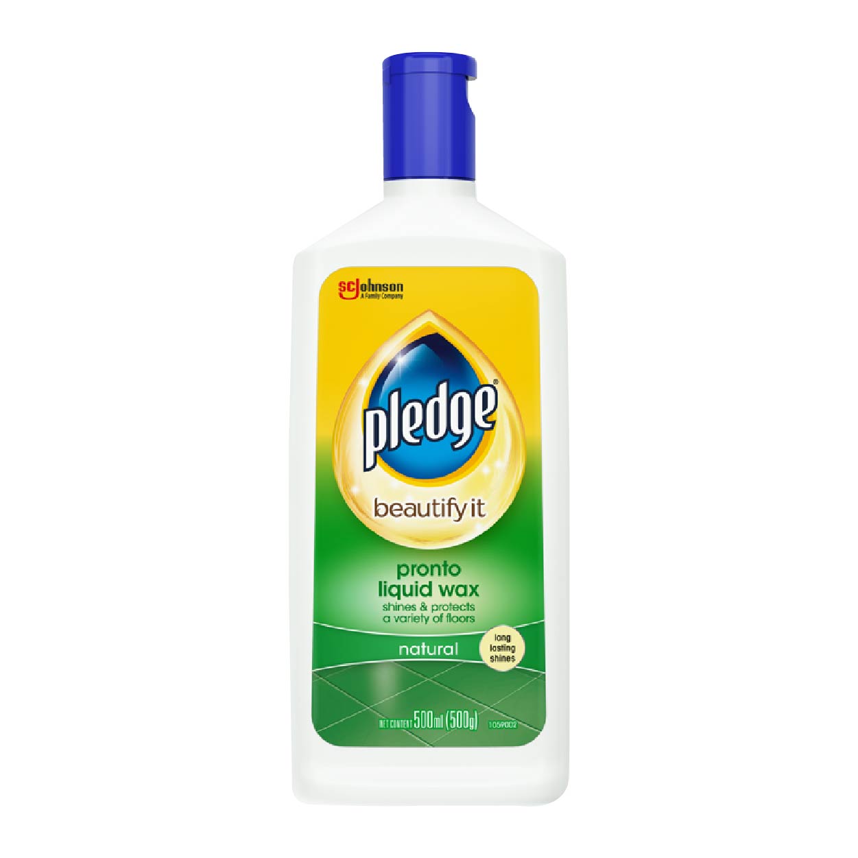 Pledge Beautify It Pronto Liquid Wax Natural 500ml