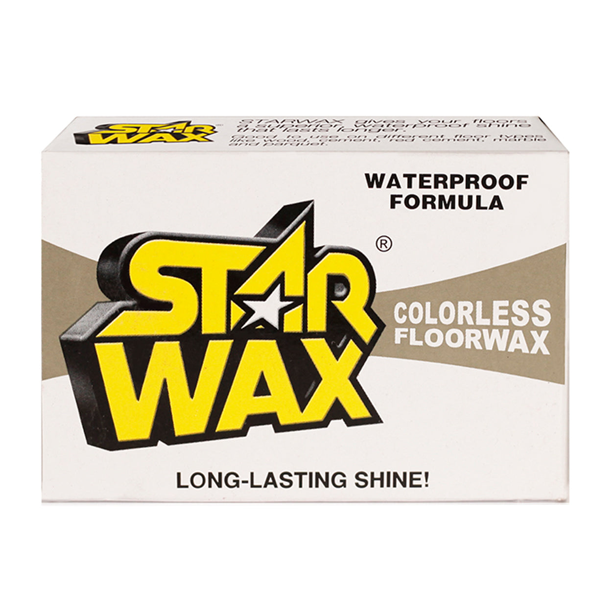 Starwax Floor Wax Colorless Waterproof 85g