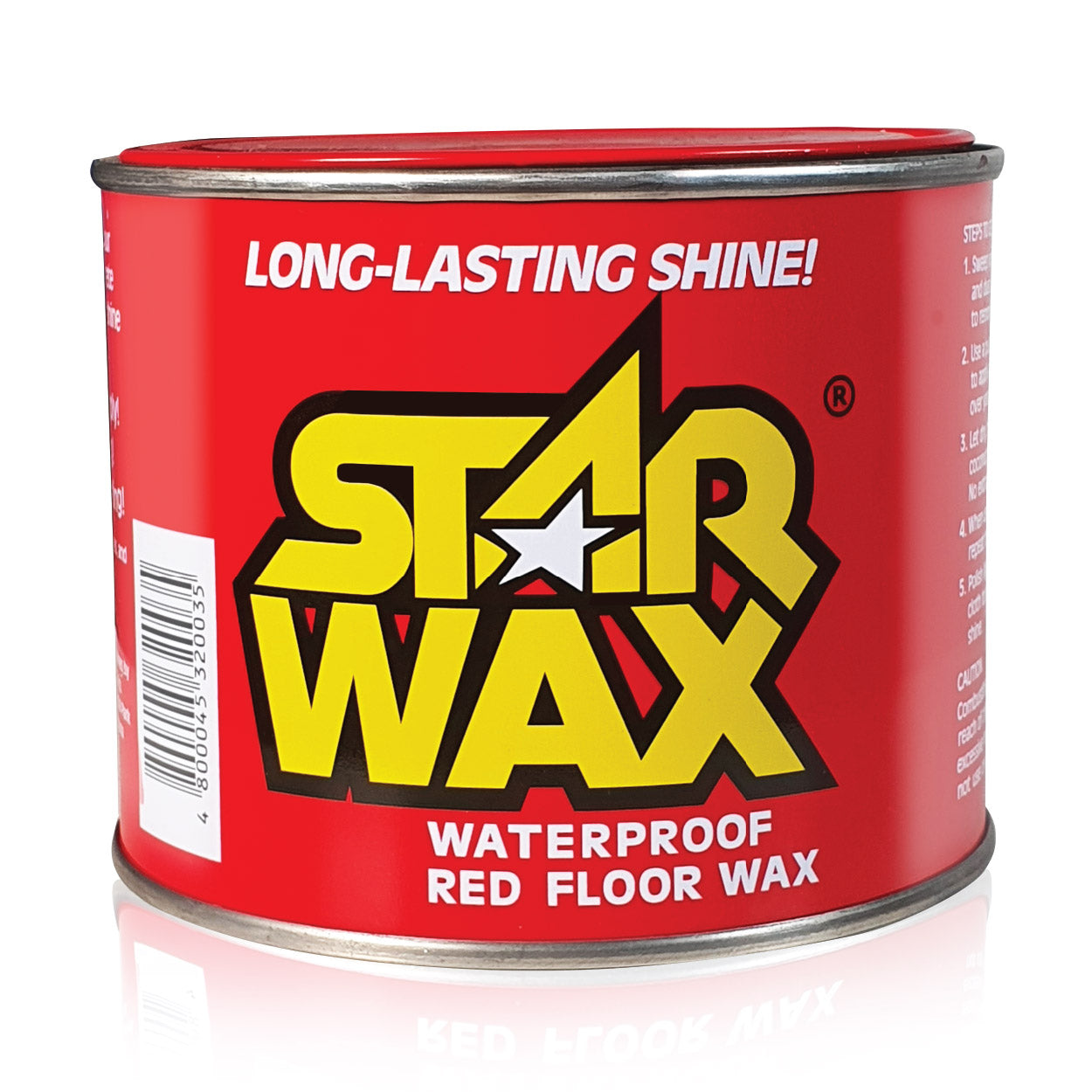 Starwax Floor Wax Red Waterproof 450g