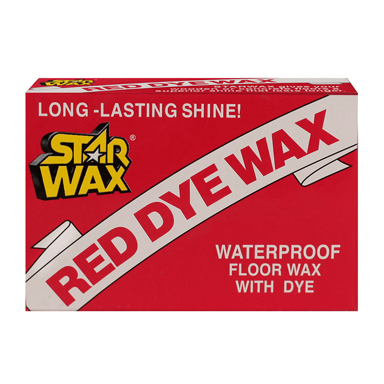 Starwax Floor Wax Red Dye Wax Waterproof 85g