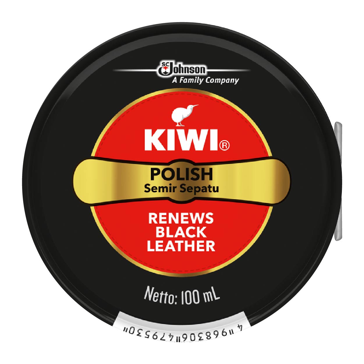 Kiwi Shoe Polish Paste Black 100ml