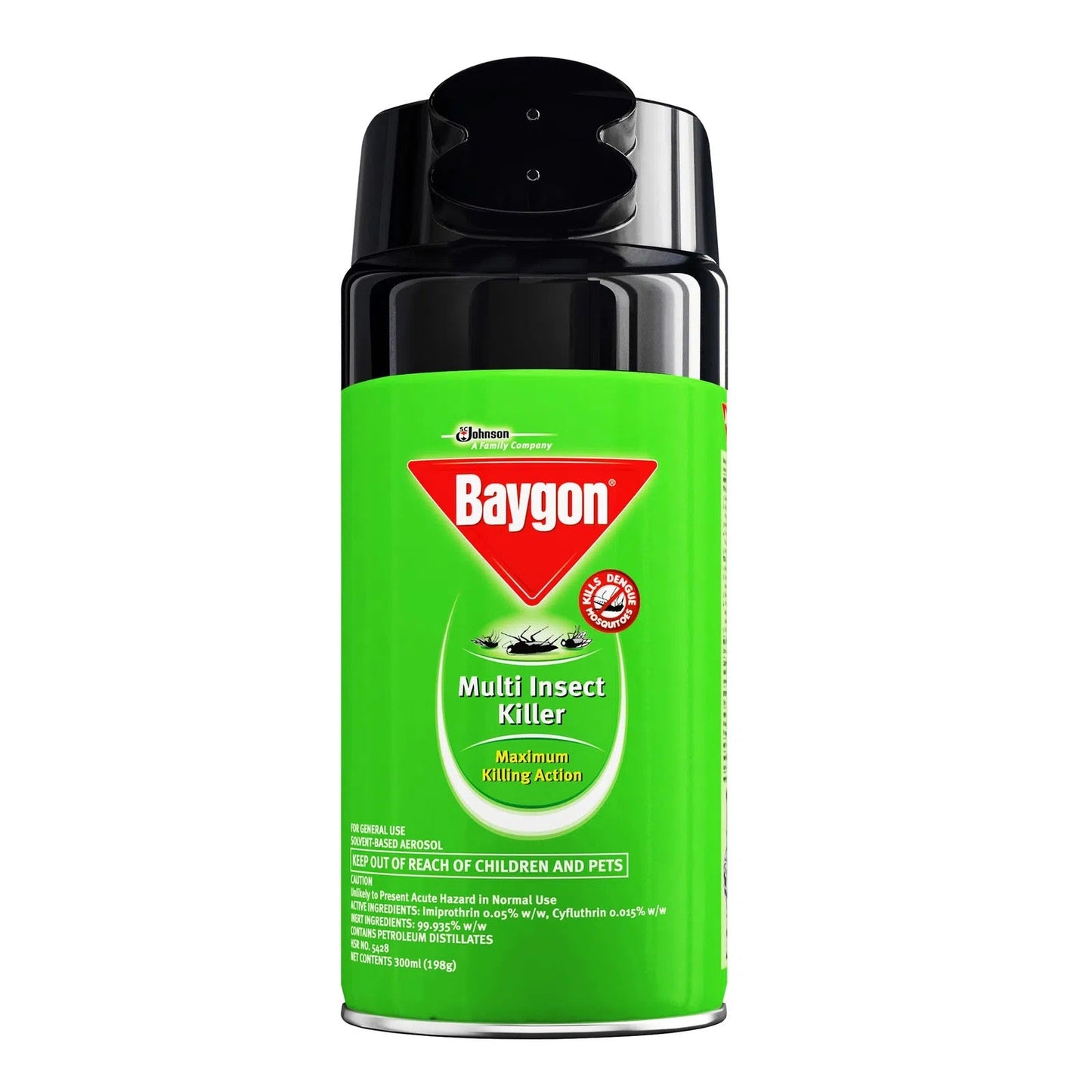 Baygon Multi-Insect Killer Kerosene Based Aerosol 300ml