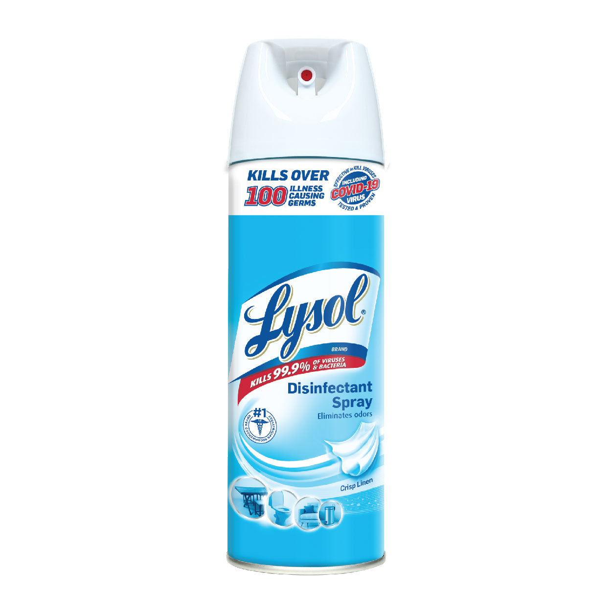 Lysol Disinfectant Spray Crisp Linen 510g