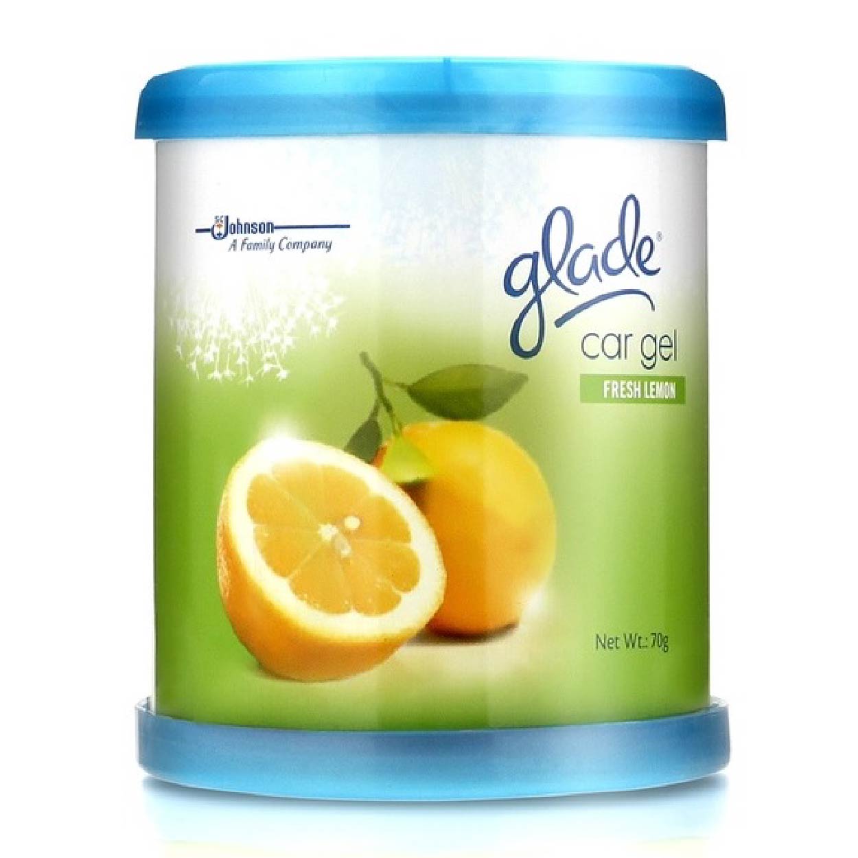 Glade Car Gel Fresh Lemon 70g