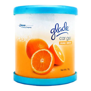 Glade Car Gel Orange Squeeze 70g