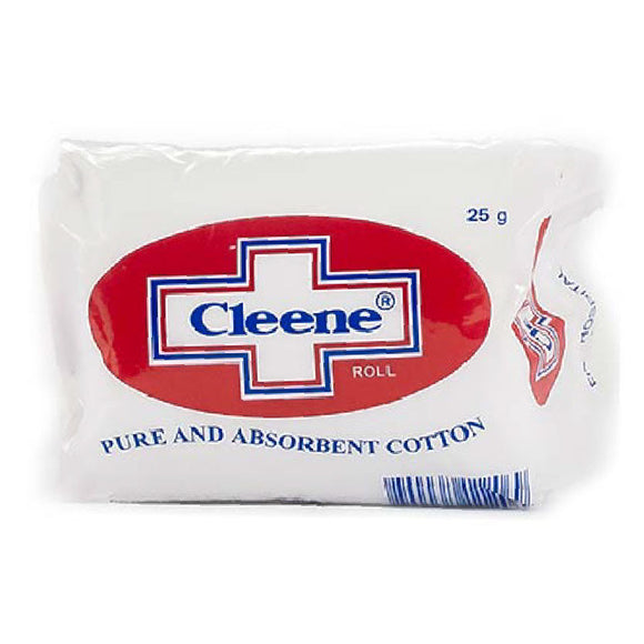 Cleene Absorbent Cotton 25g